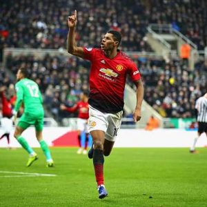Rashford's tweet on Solskjaer