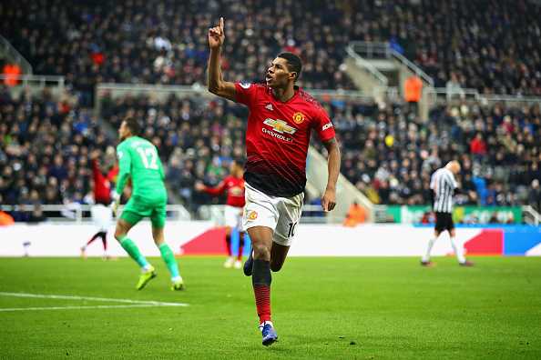 Rashford's tweet on Solskjaer