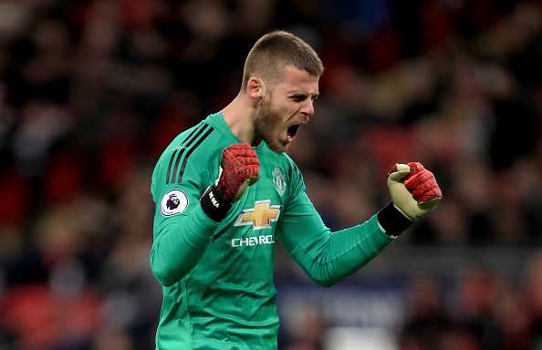 De Gea after game against Tottenham