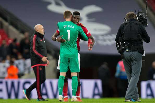 Paul Pogba on De Gea