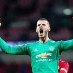 Mata's reaction on De Gea's saves