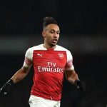 Aubameyang on Lacazette
