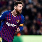 Messi's goal in training session