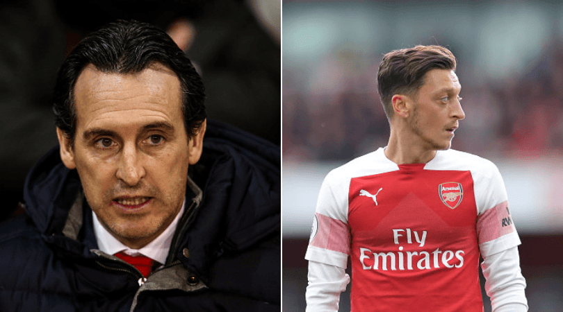 Unai Emery decides on Ozil's captain