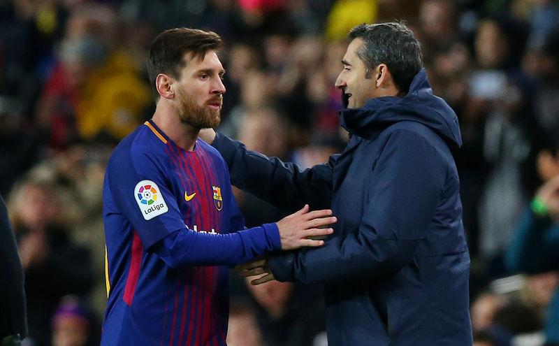 Valverde on Messi