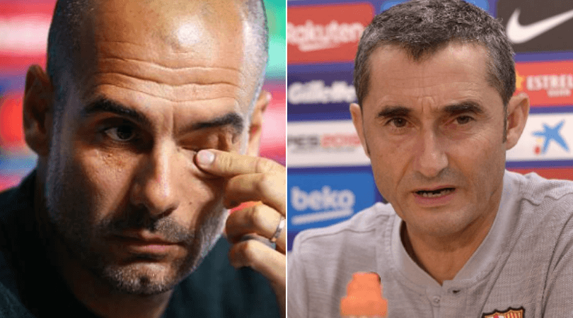Valverde on Guardiola