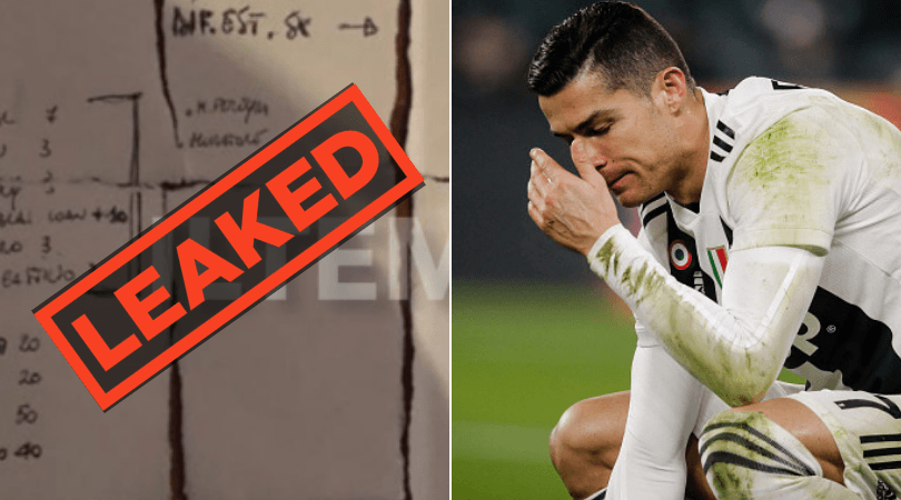 Juventus transfer list leaked