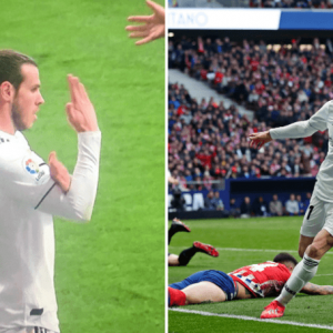 Gareth Bale goal celebration