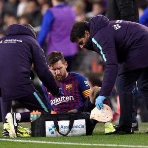 Messi injury update
