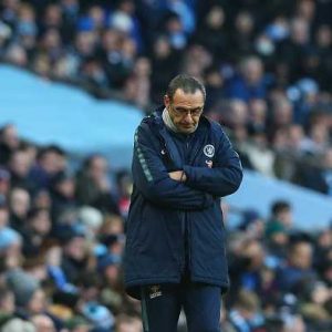 Maurizio Sarri might be sacked
