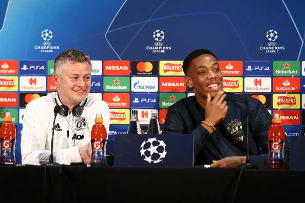 Martial on Solskjaer