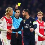 Sergio Ramos yellow card