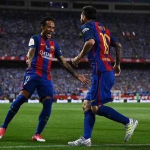 Neymar tearful while speaking about Lionel Messi