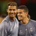Ronaldo phone-called James Rodriguez