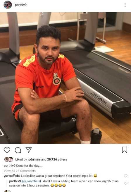 Parthiv Patel trolls Yuvraj Singh