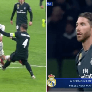 Sergio Ramos Vs Ajax