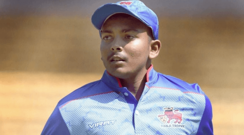 Twitter reactions on Prithvi Shaw's third T20 half-century