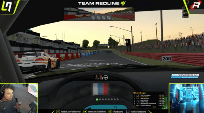 WATCH: Lando Norris demolishes Max Verstappen in iRacing