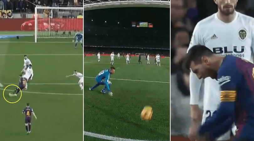 Messi goal vs Valencia