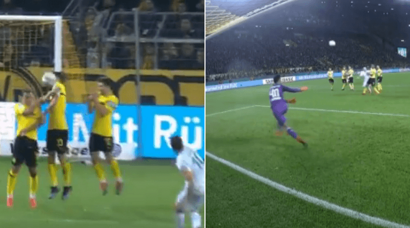 Oelschlagel's save vs Werder Bremen