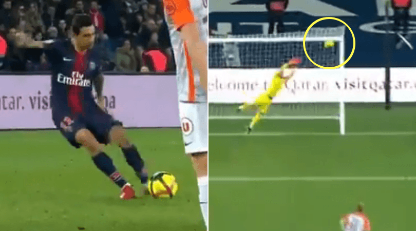 angel di maria free-kick