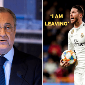 Sergio Ramos and Florentino Perez involved in dressing room row after loss to Ajax