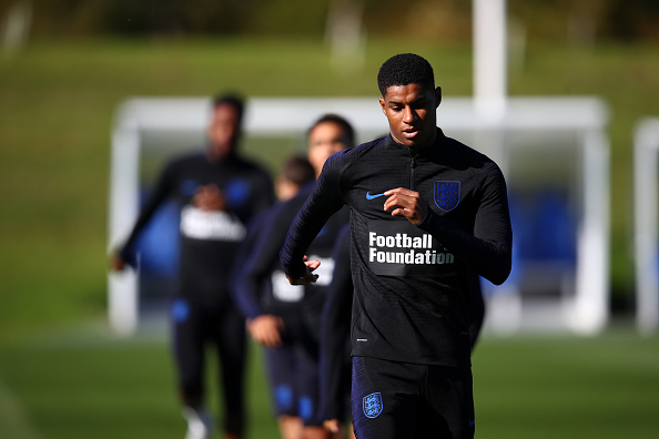 Marcus Rashford injured