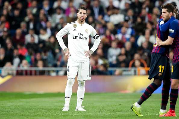 sergio ramos el clasico