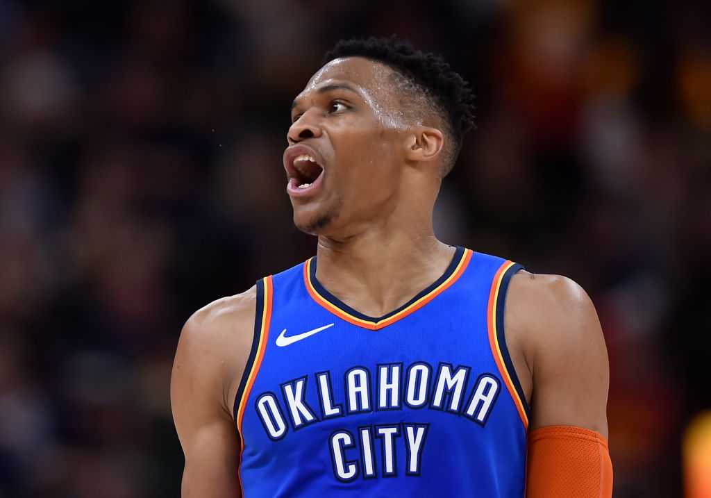WATCH: Russell Westbrook shouts 'I'll f**k you up' at courtside Jazz fan and his wife