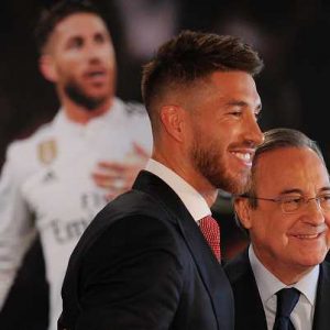 sergio ramos florentino perez talks