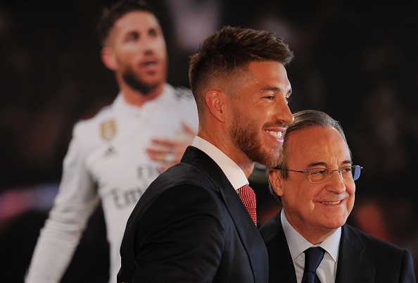 sergio ramos florentino perez talks