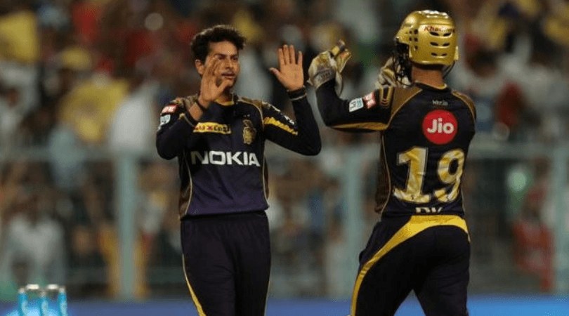 KKR bowler Kuldeep Yadav