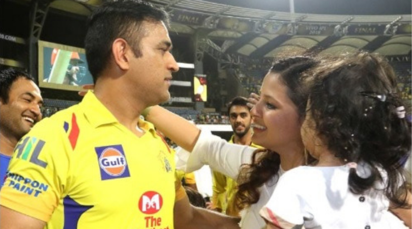MS Dhoni opens up on Sakshi Dhoni's contribution