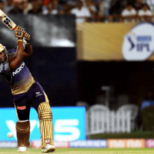 Andre Russell and Shubman Gill partnership