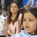 MS Dhoni's daughter Ziva Dhoni cheers for Papa
