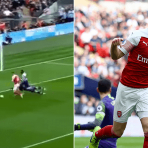 aaron ramsey goal tottenham