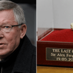 sir alex ferguson chewing gum
