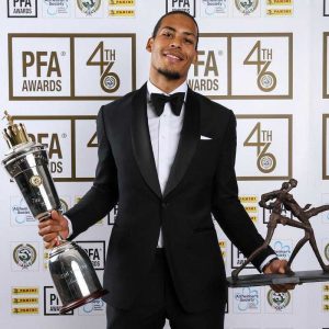 Virgil Van Dijk: Liverpool star posts emotional message on social media after winning PFA Player of the year