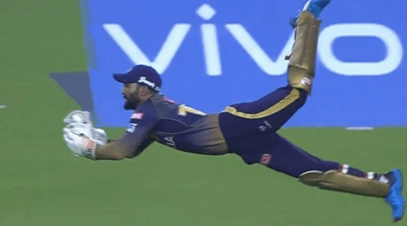 Dinesh Karthik catch