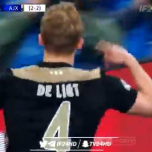 Matthijs De Ligt goal vs Juventus: Ajax Captain scores leaping header against Juventus