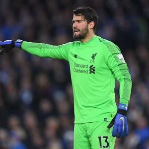 Alisson Becker: Liverpool goalkeeper breaks huge decade long goalkeeping record in Premier League