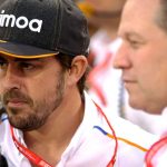 Fernando Alonso's reaction on Charles Leclerc losing the lead at the Bahrain GP- Watch