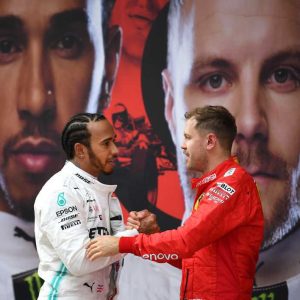 Lewis Hamilton takes subtle dig at Sebastian Vettel and Charles Leclerc for Ferrari problem