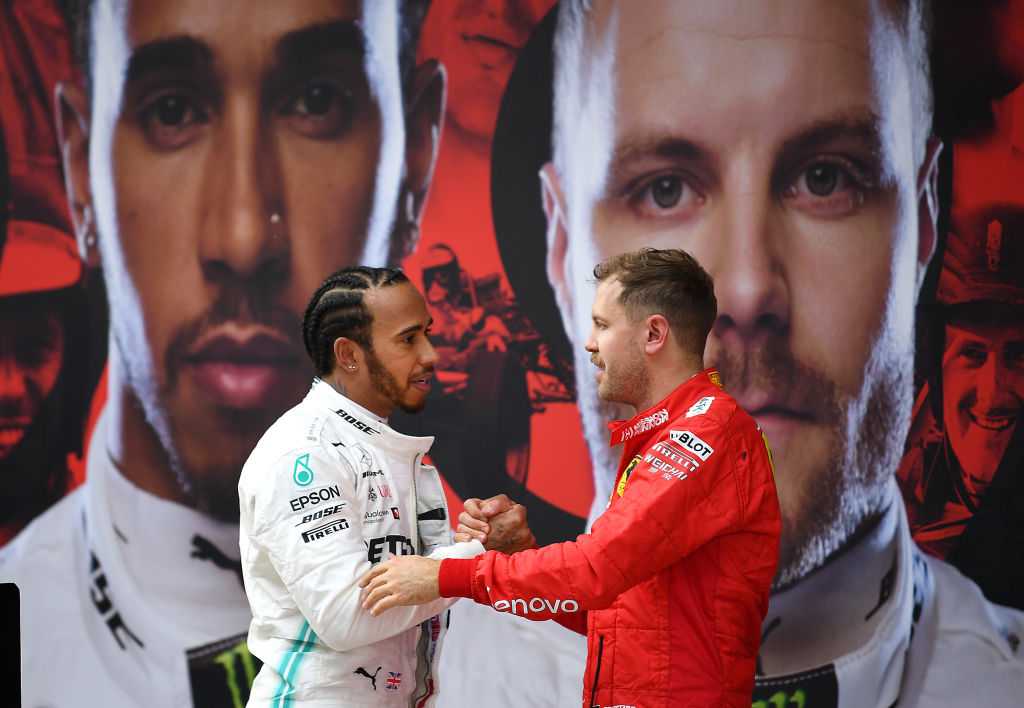 Lewis Hamilton takes subtle dig at Sebastian Vettel and Charles Leclerc for Ferrari problem