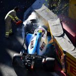 Robert Kubica crash at Azerbaijan GP: Williams driver crashes into wall at castle section