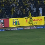 Jadeja's sensational jump saves five runs for CSK