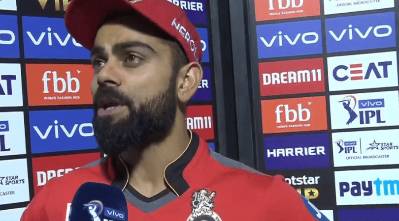 RCB captain hints at changes