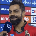 Virat Kohli on RCB's first win