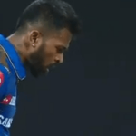 Hardik Pandya's furious gesture after dismissing David Miller