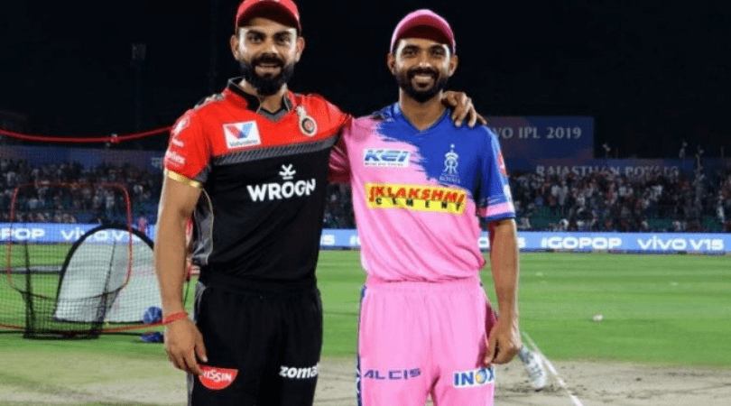 RCB vs RR Weather Forecast today